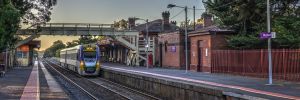 Woodend Railway Station, Victoria, Australia 