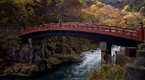 Shinkyo Sacred Bridge, Nikko, Japan