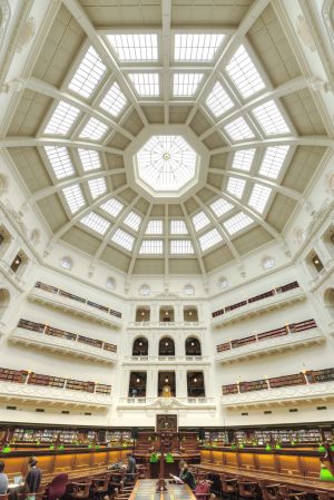 State Library, Melbourne 2015 - Inside