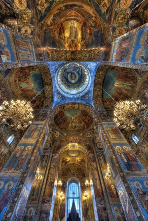 Church on Spilled Blood, St Petersburg 2012 - Inside