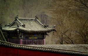 Walled Temple. Wutai Shan, China 2006