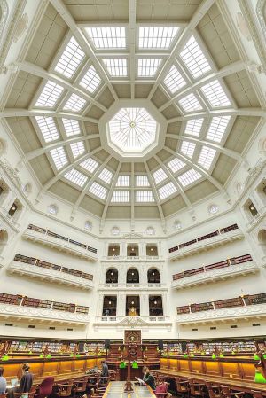Victorian State Library, Melbourne, Australia 2015