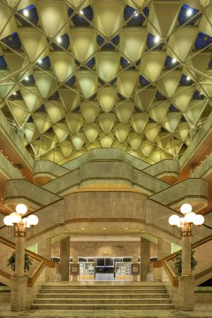 Interior, Russian National Library, St Petersburg, Russia 2012