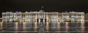 The Hermitage (Winter Palace) from Palace Square, St Petersburg, Russia 2012