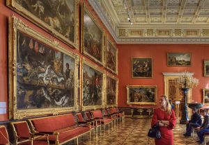 Gallery, Hermitage Museum, St Petersburg, Russia 2012