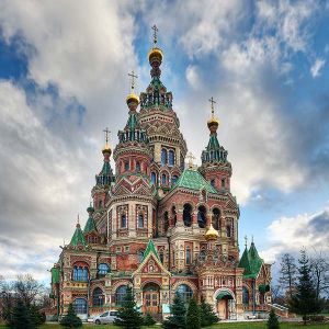 Russian Orthodox Cathedral, Peterhof, Russia 2012