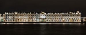 The Hermitage - Winter Palace - across the Neva River